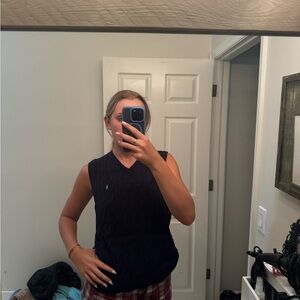Ralph Lauren navy vest